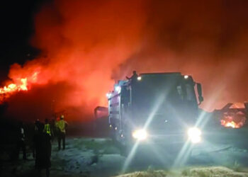 পটুয়াখালী তাপ বিদ্যুৎ কেন্দ্রে ভয়াবহ আগুন