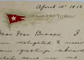 চিঠির দাম ৪৮ কোটি টাকা, লিখেছিলেন বেঁচে যাওয়া সেই টাইটানিক যাত্রী