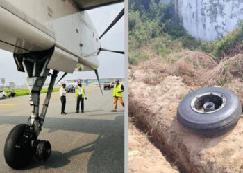 বিমানের চাকা খোলে পড়ার ঘটনায় চাঞ্চল্য: রক্ষণাবেক্ষণে ঘাটতির অভিযোগ, তদন্তে গাফিলতির ইঙ্গিত