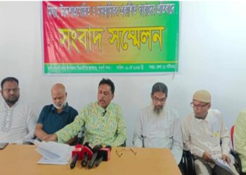 নওগাঁয় প্রকাশিত আমি ও উদ্দেশ্যপ্রণোদিত সংবাদের প্রতিবাদে বিএনপি সভাপতির সংবাদ সম্মেলন।